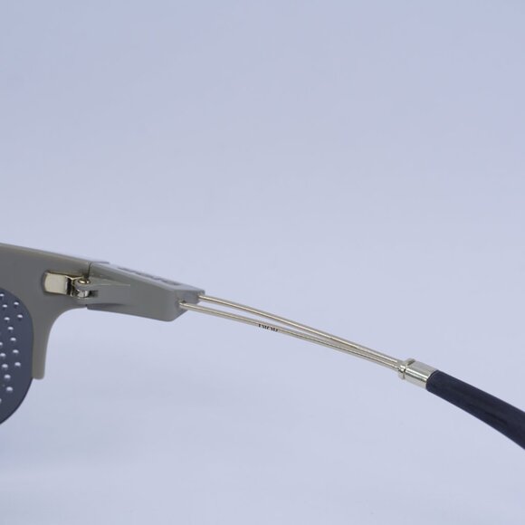 Dior DIORXPLORER M1U 78A4 Sunglasses Dark Beige Shield Frame, Silver Lenses - Picture 6 of 10